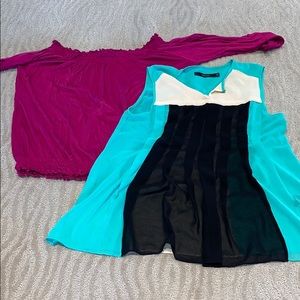 2 for 1 Deal- price is the worth of both tops